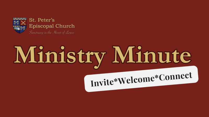 Lewes, Invite, Welcome, Connect, St. Peter’s Church 